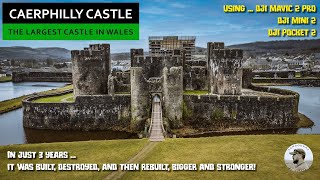 Caerphilly Castle  The Largest in Wales 2nd in Britain [upl. by Trebleht]