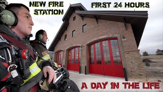 First 24 Hours in a New Fire Station  A Day in the Life [upl. by Streeto]