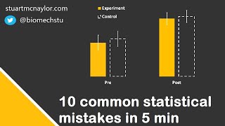 Ten Statistical Mistakes in 5 Min [upl. by Alana268]