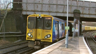 Half an Hour at 216  Birkenhead North Station 1022017  Class 507 508 terminus [upl. by Kelbee]