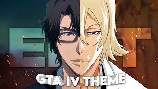 Aizen x Urahara  GTA IV Theme Edit [upl. by Finley]